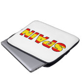 Spanien Ärmel Laptopschutzhülle (Vorne Knopf)