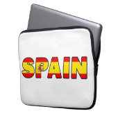 Spanien Ärmel Laptopschutzhülle (Vorderseite Links)