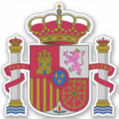 Spanien Aufkleber (Vorderseite)