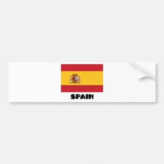Spanien Autoaufkleber (Vorne)