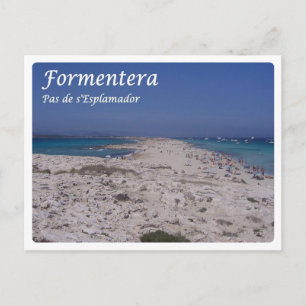 Spanien - Balearen - Formentera - Postkarte