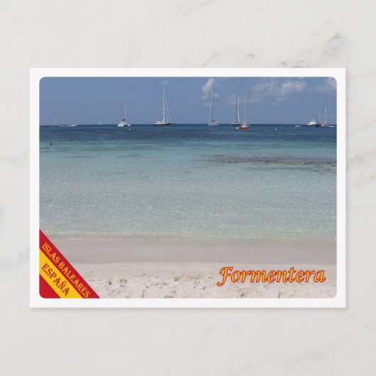 Spanien - Balearen - Formentera - Postkarte (Vorderseite)
