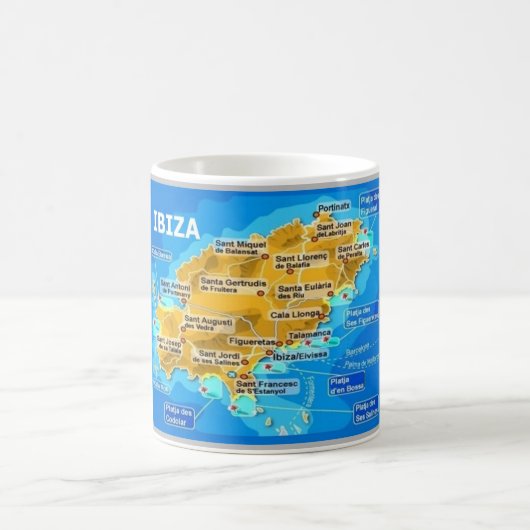Spanien - Balearen - Ibiza - Eivissa - Kaffeetasse (Mittel)