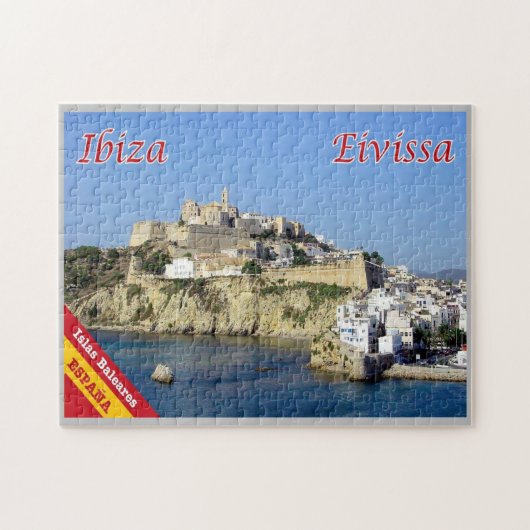 Spanien - Balearen - Ibiza - Eivissa - Puzzle (Horizontal)