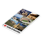 Spanien - Balearen - Mallorca - I Liebe - Magn Magnet (Linke Seite)