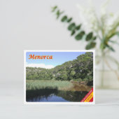 Spanien - Balearen - Menorca - Postkarte (Stehend Vorderseite)