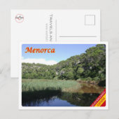 Spanien - Balearen - Menorca - Postkarte (Vorne/Hinten)