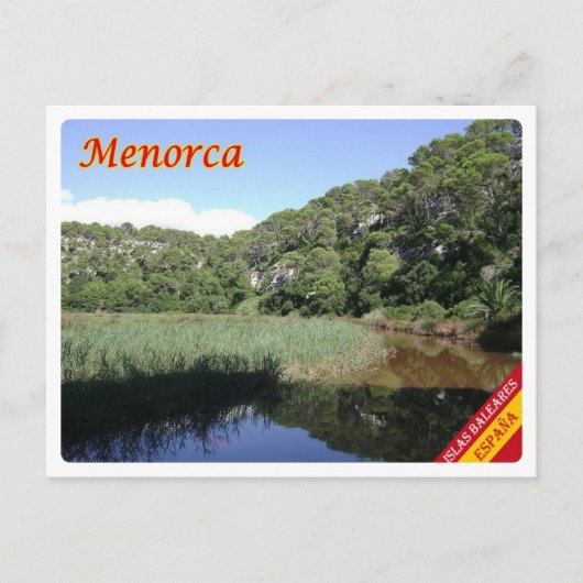 Spanien - Balearen - Menorca - Postkarte (Vorderseite)