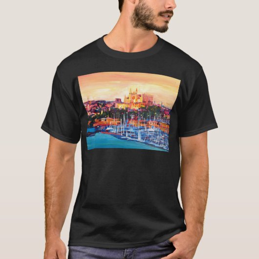 Spanien Balearic Island Palma de Mallorca T-Shirt (Vorderseite)