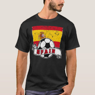Spanien: BALL UND FLAG VERTEILT T-Shirt