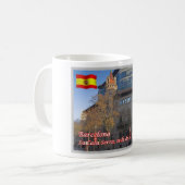 Spanien - Barcelona - Erdhaus - Kaffeetasse (Vorderseite Links)