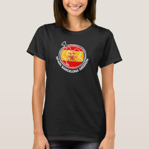 Spanien Barcelona LDS Mission Proud Mormon Mission T-Shirt