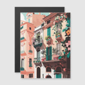 Spanien Barcelona Magnetkarte (Vorne/Hinten)