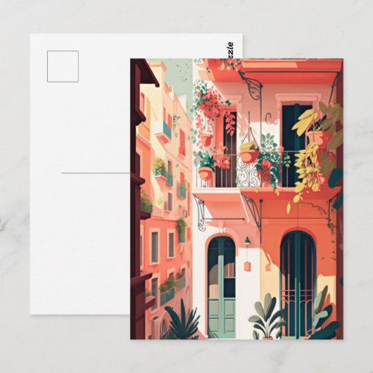 Spanien Barcelona Postkarte (Vorne/Hinten)