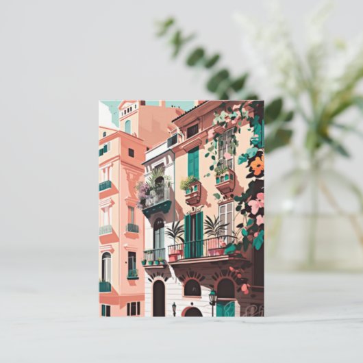 Spanien Barcelona Postkarte (Stehend Vorderseite)