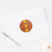 Spanien Basketball-Team Runder Aufkleber (Umschlag)