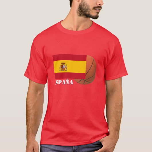 Spanien Basketball-Team T-Shirt (Vorderseite)