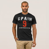 Spanien-Bezirk 9 T-Shirt (Vorne ganz)