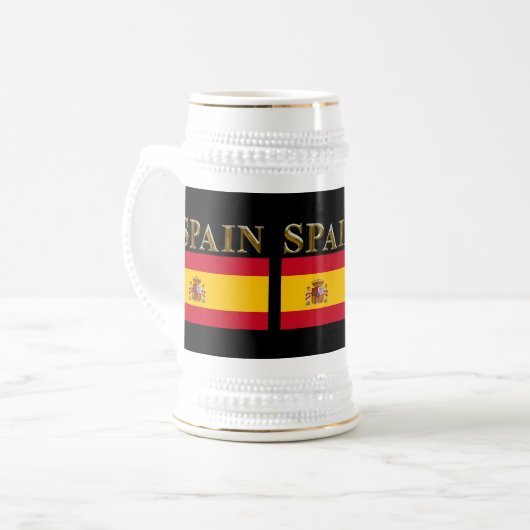 SPANIEN BIERGLAS (Vorderseite Links)