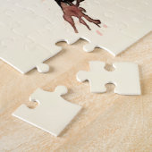 Spanien Bull Vintage Liebe Wasserfarbe Puzzle (Seite)