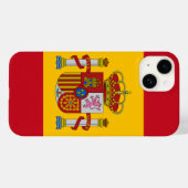 Spanien Case-Mate iPhone Hülle (Rückseite (Horizontal))