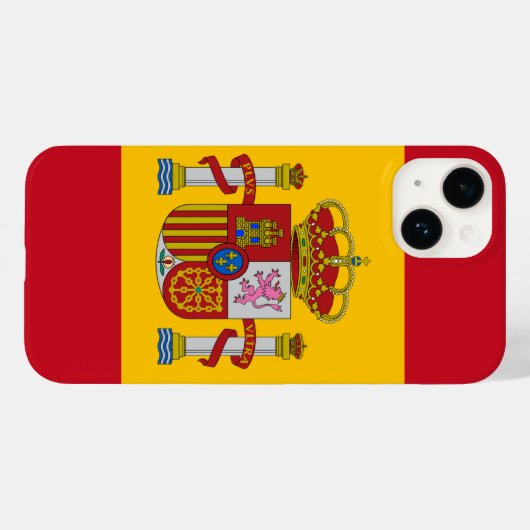 Spanien Case-Mate iPhone Hülle (Rückseite (Horizontal))