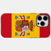 Spanien Case-Mate iPhone Hülle (Rückseite (Horizontal))