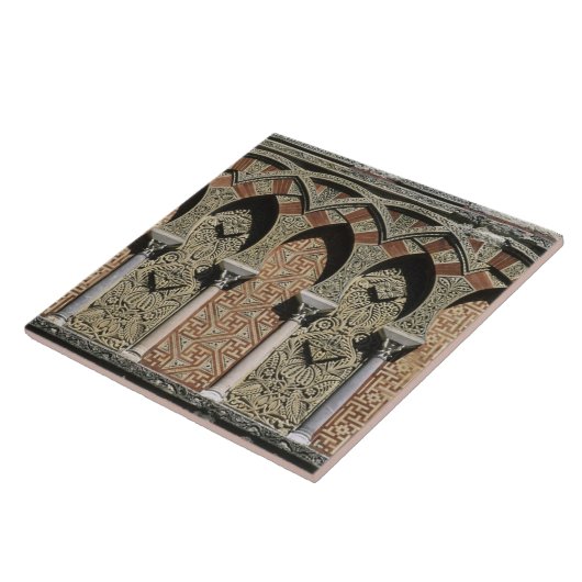 Spanien, Córdoba, Maurische Mezquita, (Moschee). Fliese (Seite)