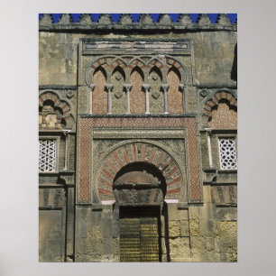 Spanien, Cordoba, maurische Mezquita (Moschee). Poster