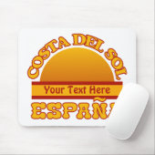 SPANIEN Costa Del Sol Zollmousepad Mousepad (Mit Mouse)