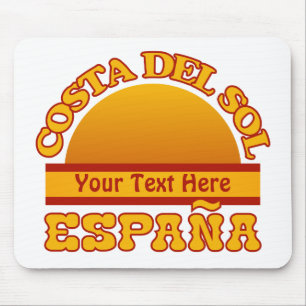 SPANIEN Costa Del Sol Zollmousepad Mousepad