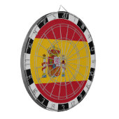 Spanien Dartboard & Spanish Flag / game board Dartscheibe (Vorderseite Links)