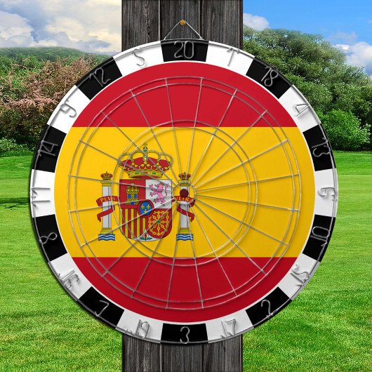 Spanien Dartboard & Spanish Flag / game board Dartscheibe