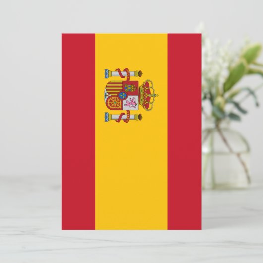 Spanien Einladung (Stehend Vorderseite)