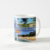 Spanien - Espana - Costa Brava - Kaffeetasse (VorderseiteRechts)
