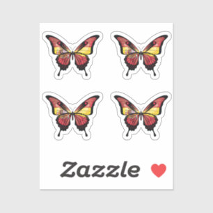Spanien Espana Frack Butterfly Flag Aufkleber