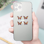 Spanien Espana Frack Butterfly Flag Aufkleber (Telefon)