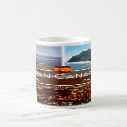 Spanien - Espana - Gran Canaria - Kanarische Insel Kaffeetasse (Mittel)