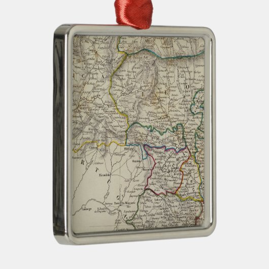 Spanien Espana I Silbernes Ornament (Rechts)