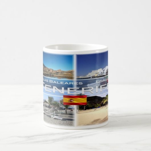 Spanien - Espana - Kanarische Inseln - Kaffeetasse (Mittel)