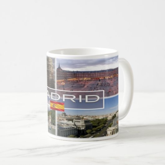 Spanien - Espana - Madrid - Kaffeetasse (VorderseiteRechts)