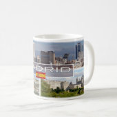 Spanien - Espana - Madrid - Kaffeetasse (VorderseiteRechts)
