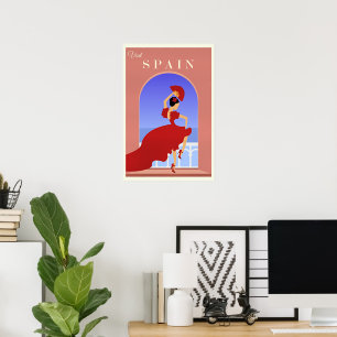 Spanien, Espana Reiseplakat, Poster