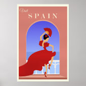 Spanien, Espana Reiseplakat, Poster (Vorne)
