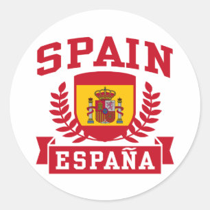 Spanien Espana Runder Aufkleber