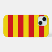 Spanien: Fall La Senyera Catalonia Otterbox iPhone 15 Hülle (Rückseite (Horizontal))