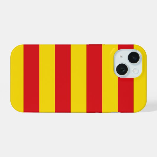 Spanien: Fall La Senyera Catalonia Otterbox iPhone iPhone 15 Hülle (Rückseite (Horizontal))