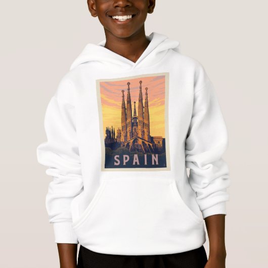 Spanien | Familia Sagrada Hoodie (Vorderseite)