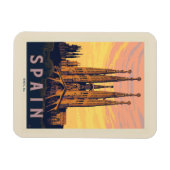 Spanien | Familia Sagrada Magnet (Horizontal)