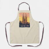 Spanien | Familia Sagrada Schürze (Vorderseite)